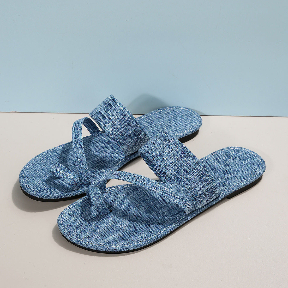 Women's Outdoor Denim Slippers