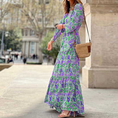 Women's Floral Spring Maxi Dress