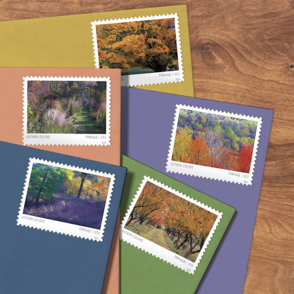 2024 USA Autumn Colors Forever Stamps