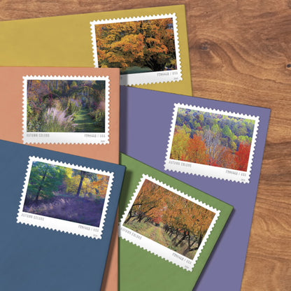 2024 USA Autumn Colors Forever Stamps