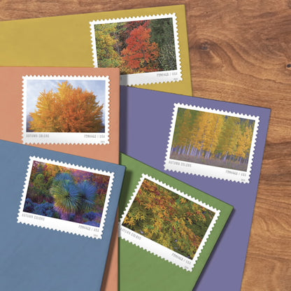 2024 USA Autumn Colors Forever Stamps