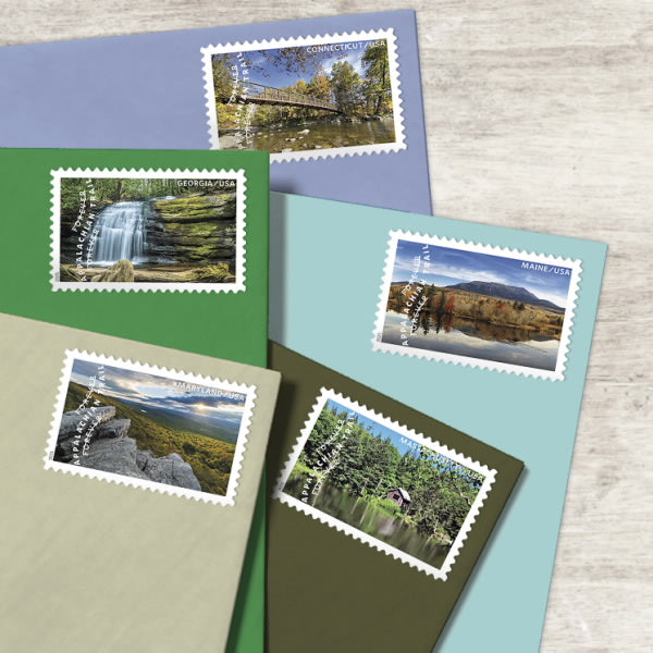 2025 USA The Appalachian Trail Hike Nature Forever Stamps