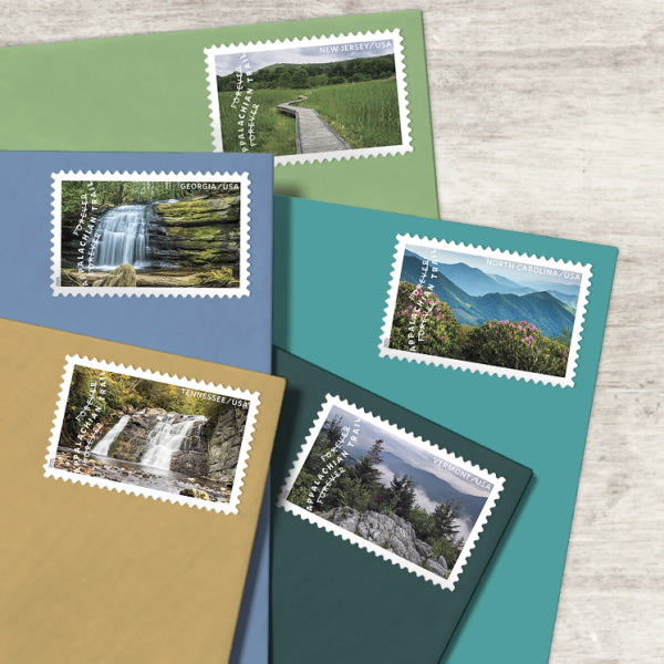 2025 USA The Appalachian Trail Hike Nature Forever Stamps