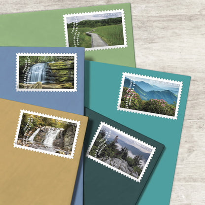 2025 USA The Appalachian Trail Hike Nature Forever Stamps