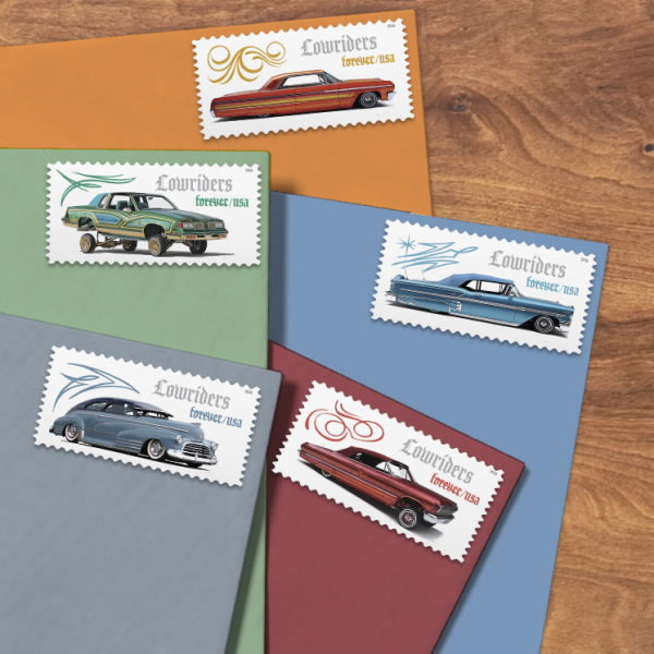 2026 USA Lowriders Book of 15 Forever Stamps