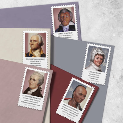 USA 2026 Figures of the American Revolution Forever Stamps Sheet of 25 Stamps