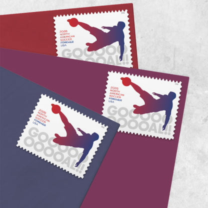 2026 North American Soccer Sheet of 20 Forever Stamps
