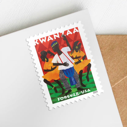 2024 USA Holiday Kwanzaa Forever Stamps