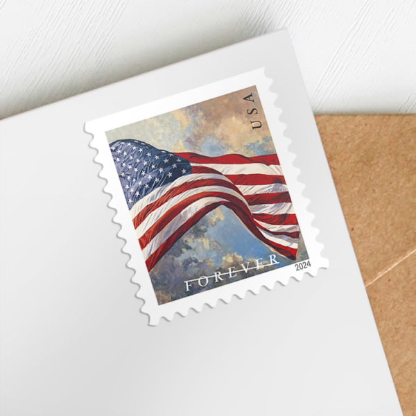 2024 American U.S. Flags Forever Stamps