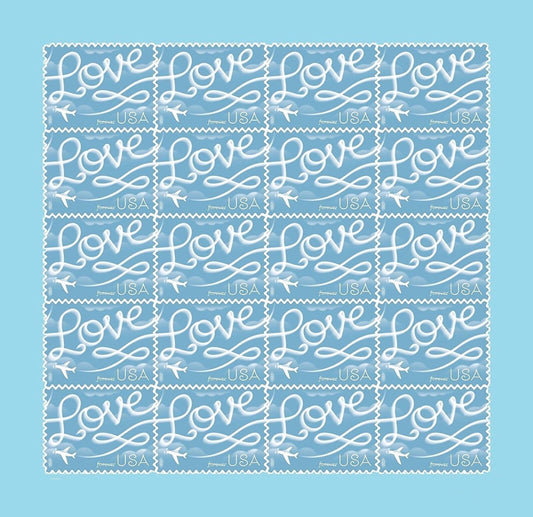 2017 Love Skywriting Wedding Forever Stamps