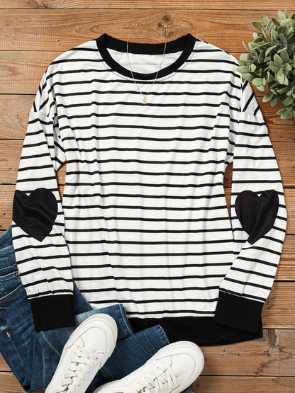 Women's Striped Casual T-Shirt