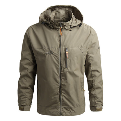Men Windbreakers Casual Coats Army Tactical Military Jackets