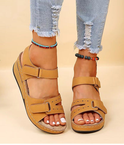Women Sandals Soft Bottom Wedge Heels Sandals