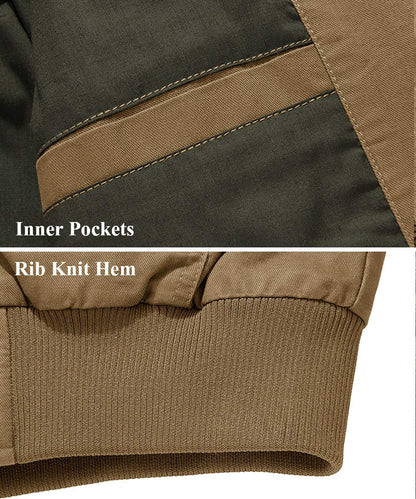 Men Winter Military Airsoft Jacket Pilot Bomber Jacket