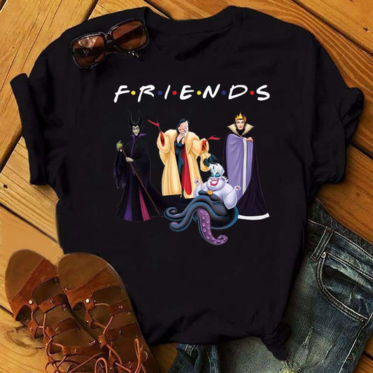 Fashion Disney Villain Queen Women T-shirt