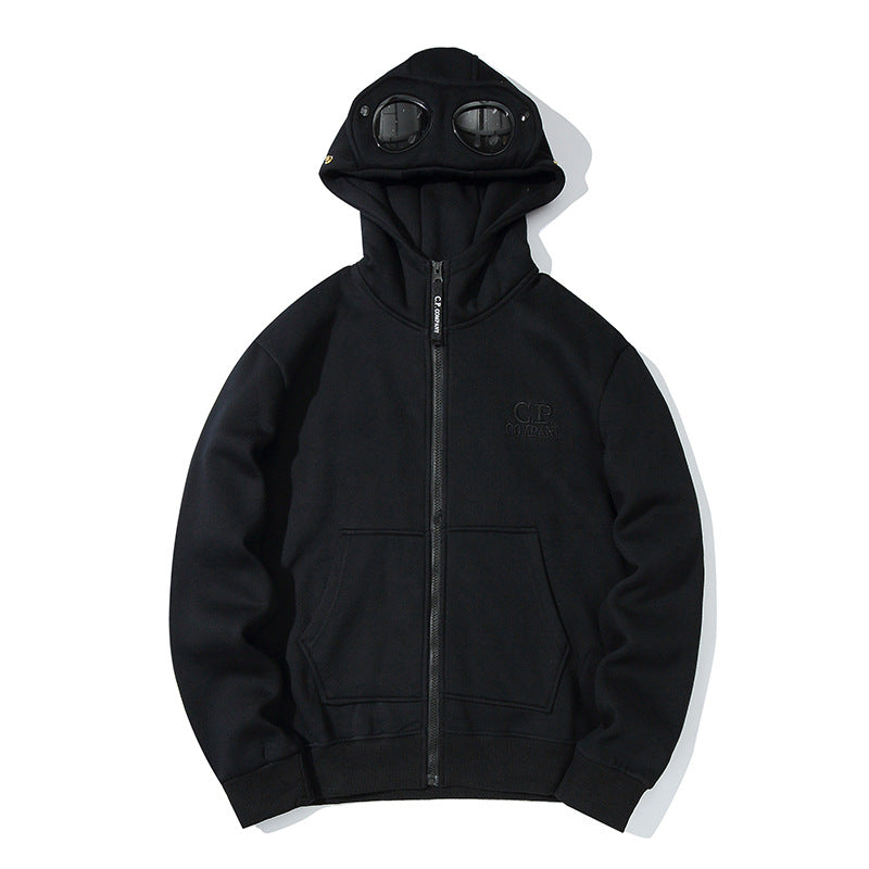 Unisex Casual Hooded Sweatshirt Jacket