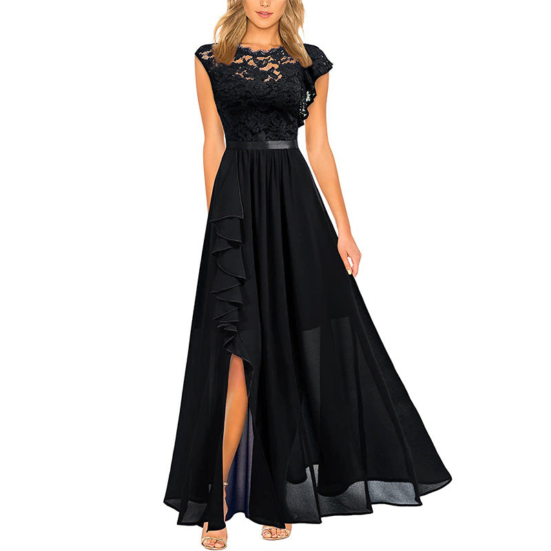 Women's Lace Sleeveless Maxi Dress