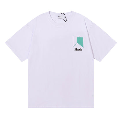 Unisex Rhude casual loose T-shirt
