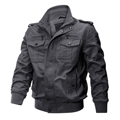 Men Winter Military Airsoft Jacket Pilot Bomber Jacket