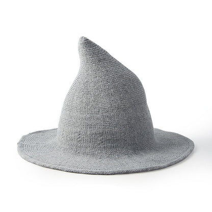 Halloween Woman Witch Hat Wool Wizard Hat