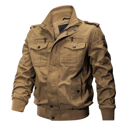 Men Winter Military Airsoft Jacket Pilot Bomber Jacket