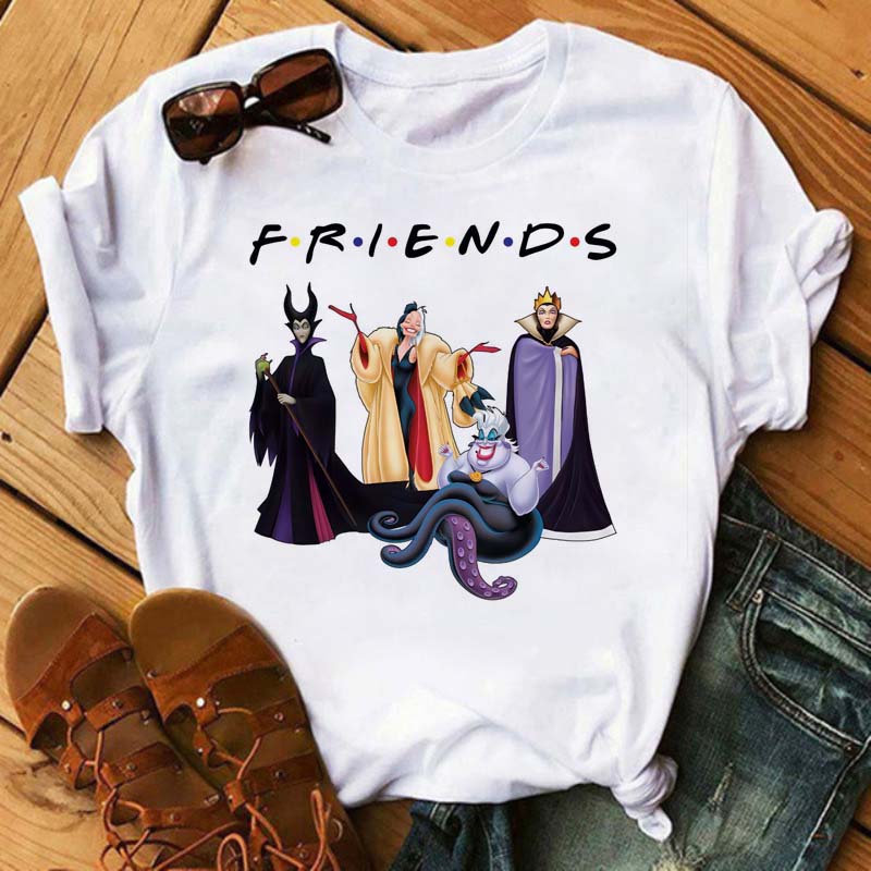 Fashion Disney Villain Queen Women T-shirt