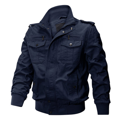 Men Winter Military Airsoft Jacket Pilot Bomber Jacket