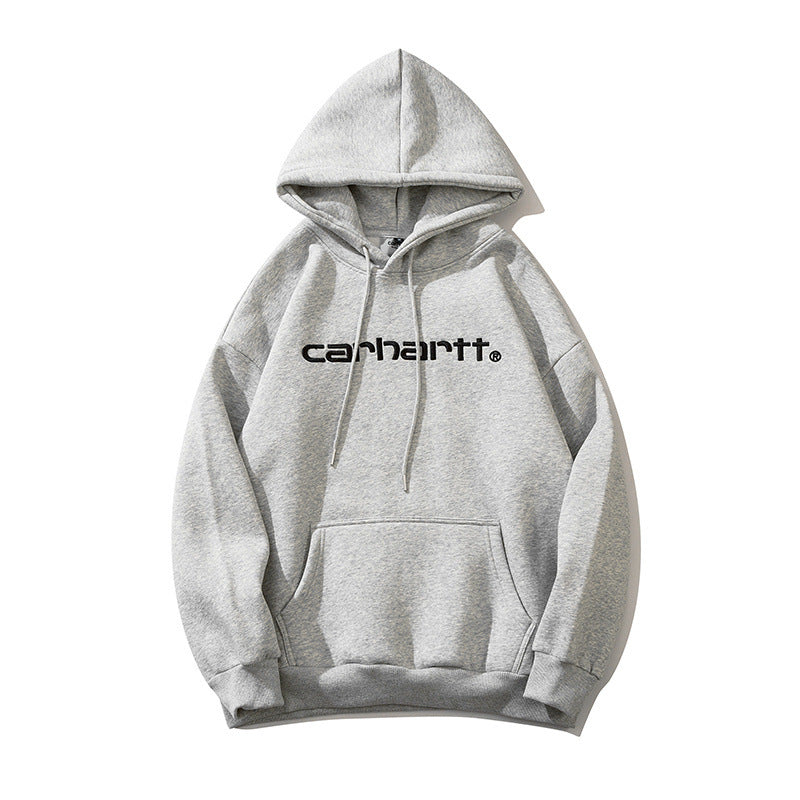 Unisex Casual Hooded Sweatshirt Jacket