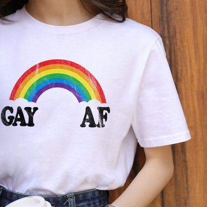 Woman Pride Print T-Shirt