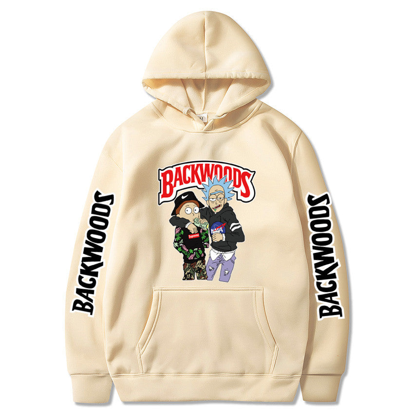 Unisex Backwoods Lettering Hoodie