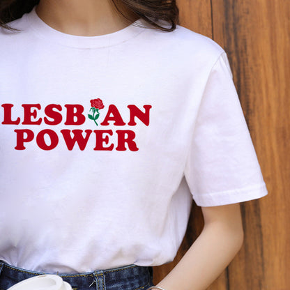 Woman Pride Print T-Shirt