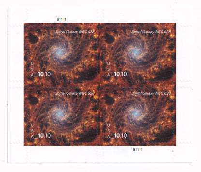 2025 USA Spiral Galaxy NASA Priority Mail Stamps