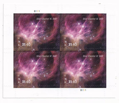 2025 USA Star Cluster NASA Priority Mail Express Stamps