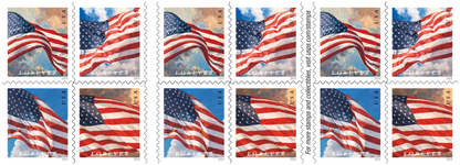 2024 American U.S. Flags Forever Stamps