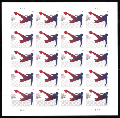 2026 North American Soccer Sheet of 20 Forever Stamps