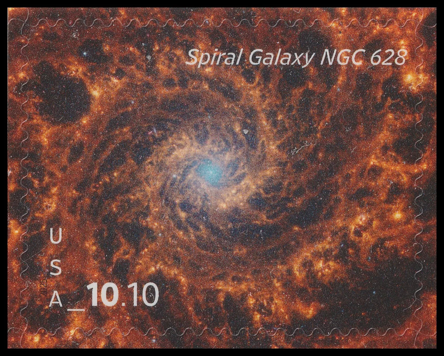 2025 USA Spiral Galaxy NASA Priority Mail Stamps