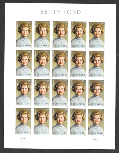 2024 Betty Ford USA First Lady Forever Stamps