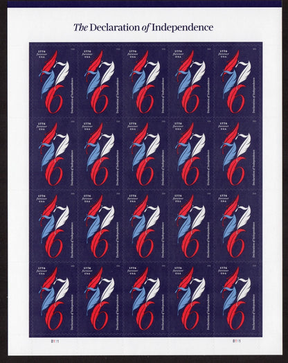 2026 USA 250th Declaration of Independence Forever Stamps