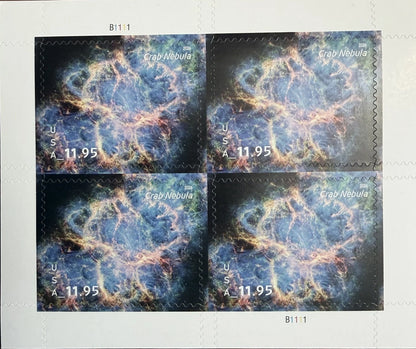2026 USA Crab Nebula Priority Mail Stamps