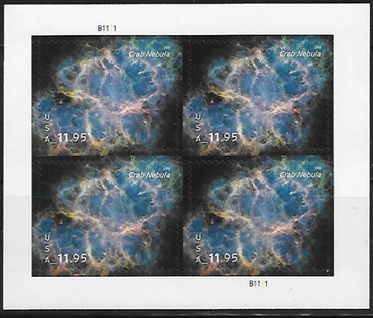 2026 USA Crab Nebula Priority Mail Stamps