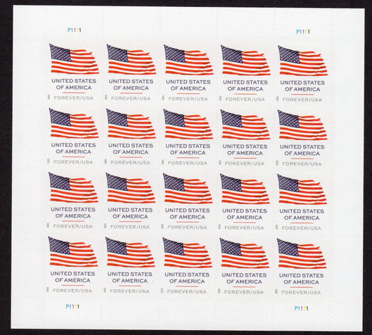 2025 US Flag Tradition Forever Stamps