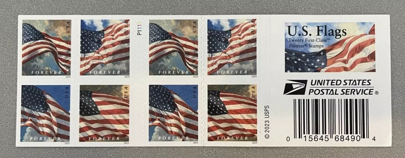 2024 American U.S. Flags Forever Stamps