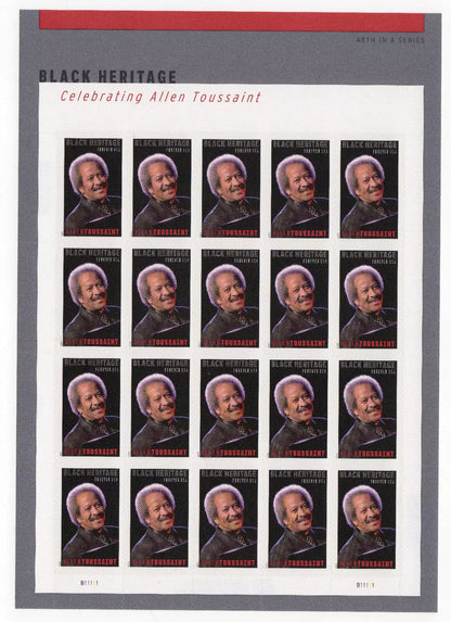 2025 Allen Toussaint Musician Black Heritage Forever Stamps