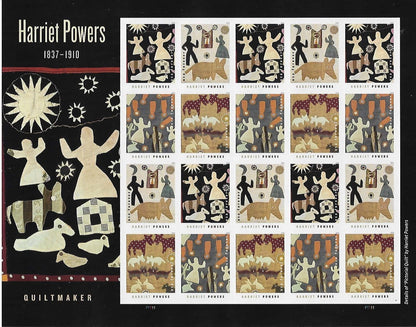 USA 2026 Harriet Powers Forever Stamps