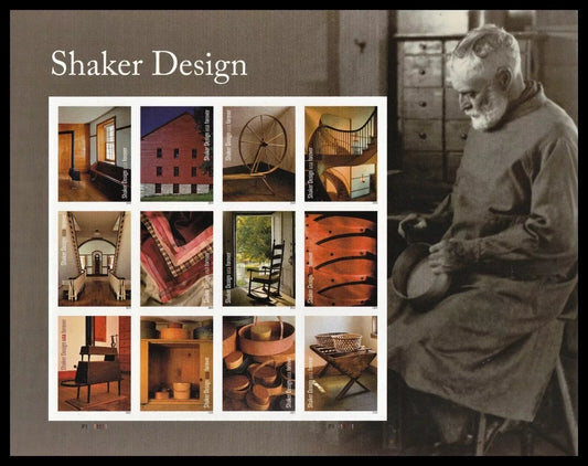 2024 USA Shaker Design Sheet Of 12 Forever Stamps