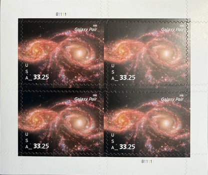 2026 USA Galaxy Pair Priority Express Mail Stamps