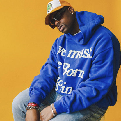 Unisex Kanye Ye Must Be Born Again Casual Hoodie