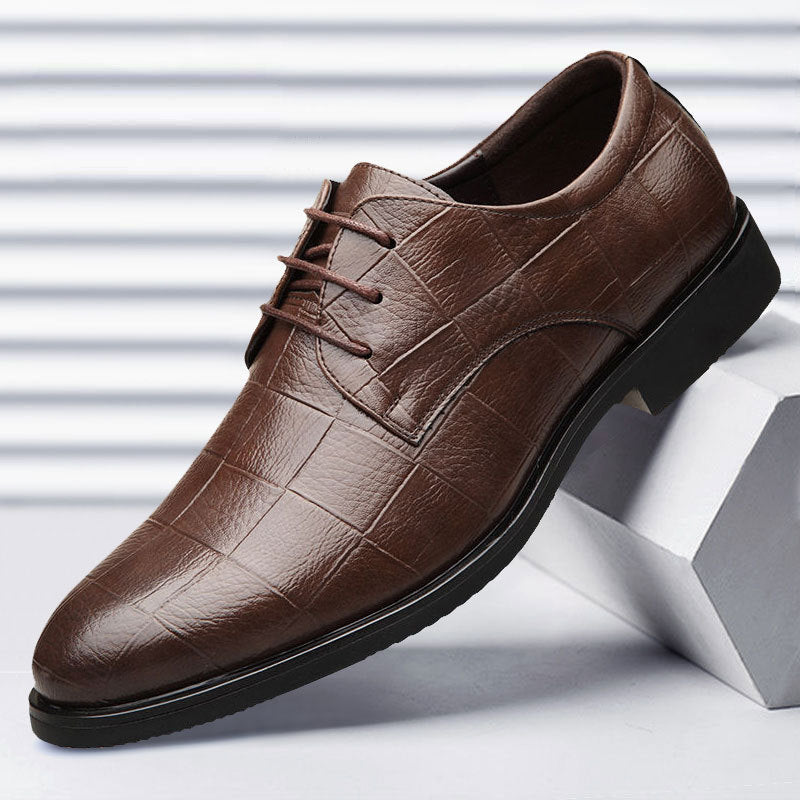Men's Leather Shoes Casual Leather Shoes