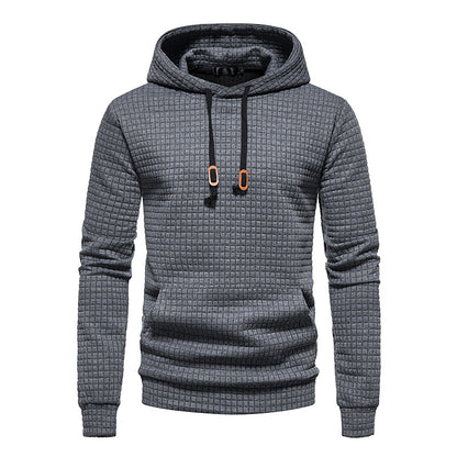 Men's Plaid Casual Hoodie