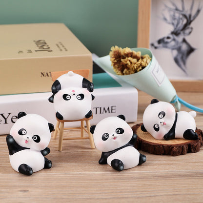 Cute Panda Ornament Gift Set